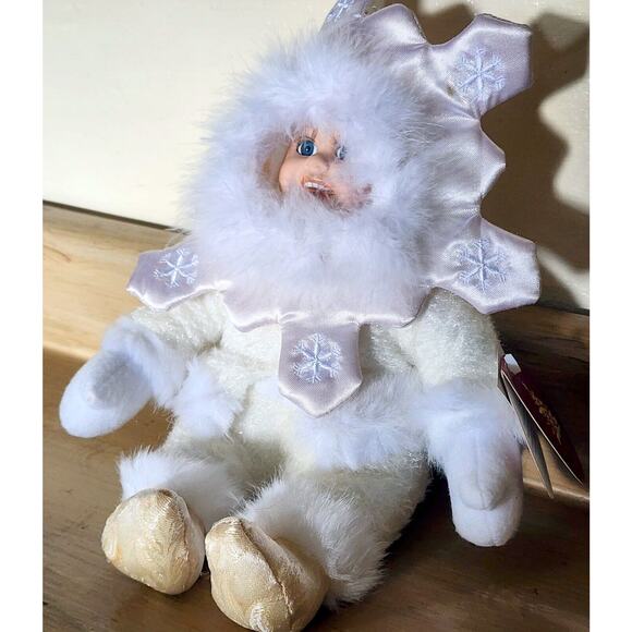 Vintage Enchanted Forest Snowflake Babies Baby Doll 10” Singing Plush W/ Tag - Picture 6 of 16